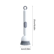 Load image into Gallery viewer, Adjustable Long Handle Dish Brush With Soap Dispenser Multifunctional Kitchen Cleaning Brush For Pot Pan Sink Dishwashing
