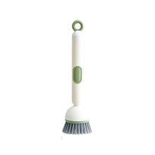 Load image into Gallery viewer, Adjustable Long Handle Dish Brush With Soap Dispenser Multifunctional Kitchen Cleaning Brush For Pot Pan Sink Dishwashing
