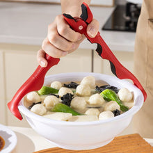 Load image into Gallery viewer, 3 In 1 Silicone Anti Scald Clip Non Slip Heat Resistant Plate Bowl Pot Lifter Kitchen Anti-hot Holder Accessories
