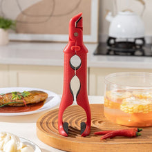 Load image into Gallery viewer, 3 In 1 Silicone Anti Scald Clip Non Slip Heat Resistant Plate Bowl Pot Lifter Kitchen Anti-hot Holder Accessories
