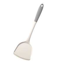 Load image into Gallery viewer, Food Grade Silicone Kitchenware High Temperature Resistant Non-stick Cooking Spatula Soup Spoon Colander with Anti-slip Handle
