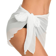 Load image into Gallery viewer, Chiffon Beach Sarong Wrap Skirt Women Sheer Swimsuit Cover Up Seaside Swim Accessories Swimwear
