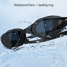 Load image into Gallery viewer, HD Anti Fog Waterproof Swim Goggles Adjustable Leak Proof Unisex Adult Pool Outdoor Swimming Goggles Glass
