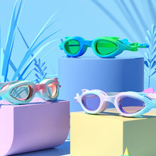 Load image into Gallery viewer, Cute Fish Pattern Kids Swimming Goggles Waterproof Anti Fog Silicone Swimming Glass For Boys Girls Swimming Sullpies
