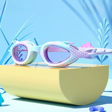 Load image into Gallery viewer, Cute Fish Pattern Kids Swimming Goggles Waterproof Anti Fog Silicone Swimming Glass For Boys Girls Swimming Sullpies
