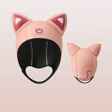 Load image into Gallery viewer, 3mm Neoprene Cat Ears Swimming Cap Diving Hood Waterproof Women Wetsuit Hat For Snorkeling Surfing Water Sports Swimming Supplies
