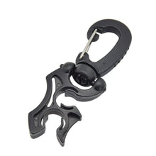Load image into Gallery viewer, BCD Hose Holder Clip Diving Regulator Retainer Buckle Hook Quick-Release Buckle Pipe Clamp For Dive Snorkeling
