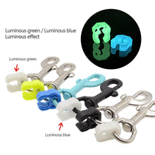 Load image into Gallery viewer, Luminous Quick Release Diving Pipe Clamp Hose Fixed Hook BCD Diving Accessories
