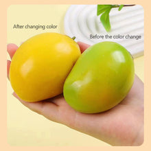 Load image into Gallery viewer, Color Changing Fruit Slow Rebound Squeeze Toy Mango Adult Stress Relief Fidget Toy Decompression Toy
