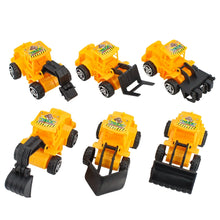 Load image into Gallery viewer, Construction Vehicle Cake Topper Excavator Crane Tractor Cake Decoration For Boys Birthday Baby Shower Party
