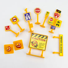 Load image into Gallery viewer, Construction Vehicle Cake Topper Excavator Crane Tractor Cake Decoration For Boys Birthday Baby Shower Party
