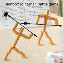 Load image into Gallery viewer, Bamboo Man Two Four Player Battle Toy Desktop Interactive Parent Child Educational Game Party Game
