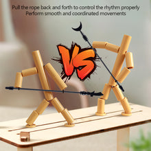 Load image into Gallery viewer, Bamboo Man Two Four Player Battle Toy Desktop Interactive Parent Child Educational Game Party Game
