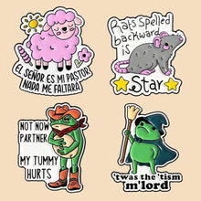 Load image into Gallery viewer, Animal Alloy Pin Humorous Quote Brooch Lapel Badge Fashion Clothing Jewelry Accessories Friend Gift
