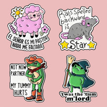 Load image into Gallery viewer, Animal Alloy Pin Humorous Quote Brooch Lapel Badge Fashion Clothing Jewelry Accessories Friend Gift
