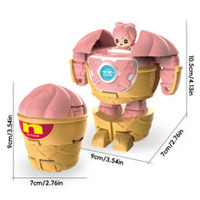 Load image into Gallery viewer, Creative Educational Deformation Robot Toy for Kids Food Simulation Hamburger Model Action Figure with Movable Parts for Boys &amp; Girls Gift
