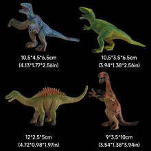 Load image into Gallery viewer, Simulation Dinosaur Action Figures Realistic Tyrannosaurus Rex Ankylosaurus Carnotaurus Model Kids Party Decor Toy Gifts
