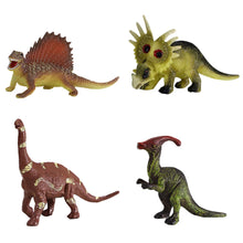 Load image into Gallery viewer, Simulation Dinosaur Action Figures Realistic Tyrannosaurus Rex Ankylosaurus Carnotaurus Model Kids Party Decor Toy Gifts
