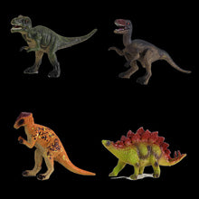 Load image into Gallery viewer, Simulation Dinosaur Action Figures Realistic Tyrannosaurus Rex Ankylosaurus Carnotaurus Model Kids Party Decor Toy Gifts
