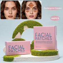 Load image into Gallery viewer, Anti-Wrinkle Facial Repair Patches Smooth Nasolabial Folds Glabellar Lines Chemical-Free Kraft Paper Texture Stickers
