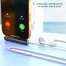Load image into Gallery viewer, Type-C to 3.5mm Audio Adapter Aluminum Alloy Mini Headphone Converter Multifunctional Foldable Phone Stand
