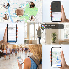 Load image into Gallery viewer, F17 GPS Tracker Anti-Lost Smart Locator for Elderly Kids Wallet Compatible with Google FindHub and Android 14
