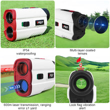 Load image into Gallery viewer, Portable Golf Laser Rangefinder High Precision Course Distance Meter Long Range Telescope Measuring Device Golf Accessories
