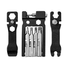 Load image into Gallery viewer, Multifunctional Bicycle Repair Tool Kit Portable Foldable Aluminum Alloy Wrench Screwdriver Chain Breaker for Cycling and Household Use
