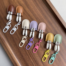 Load image into Gallery viewer, Mini Thread Snips with Protective Cover and Clip Hook Portable Safety Spring Sewing Scissors for Handicraft Practical Small Tool
