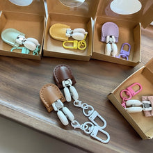 Load image into Gallery viewer, Mini Thread Snips with Protective Cover and Clip Hook Portable Safety Spring Sewing Scissors for Handicraft Practical Small Tool
