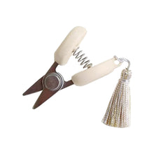 Load image into Gallery viewer, Mini Thread Snips with Protective Cover and Clip Hook Portable Safety Spring Sewing Scissors for Handicraft Practical Small Tool
