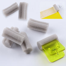Load image into Gallery viewer, Sponge Brush for Table Tennis Water-based Glue Durable Lint-free Sponge Strip Racket Rubber Glue Spreading Tool Clip Color Random
