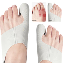 Load image into Gallery viewer, 1PC Ultra Thin Bunion Corrector Wearable in Shoes Toe Separator Tool Overlapping Toe Correction Self-Adhesive Fabric Fixation
