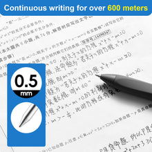 Load image into Gallery viewer, Twist Retractable Gel Pen Soft Silicone Body 0.5mm Quick Dry Writing Pen School Office Stationery

