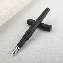 Load image into Gallery viewer, Magnetic Cap Fountain Pen Two Nibs F Nib 0.5/0.8mm Art Nib Metal Retro Calligraphy Pen School Office Stationery Business Gift
