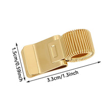 Load image into Gallery viewer, Metal Spring Pen Clip Retro Pen Holder Secure Anti Lost Clip For Notebook School Office Stationery
