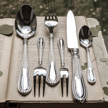 Load image into Gallery viewer, Retro Noble Manor Stainless Steel Cutlery Set Tableware Steak Dessert Fork Spoon For Home Hotel Restaurant Fine Dining
