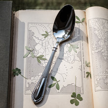 Load image into Gallery viewer, Retro Noble Manor Stainless Steel Cutlery Set Tableware Steak Dessert Fork Spoon For Home Hotel Restaurant Fine Dining
