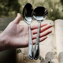 Load image into Gallery viewer, Retro Noble Manor Stainless Steel Cutlery Set Tableware Steak Dessert Fork Spoon For Home Hotel Restaurant Fine Dining
