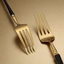 Load image into Gallery viewer, Luxury Western Stainless Steel Dinnerware Set Fork Spoon Tea Dessert Spoon Kitchen Supplies Cutlery Flatware Tableware
