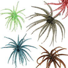 Load image into Gallery viewer, 1.7g/3.5g/9g Floating Sea Urchin Soft Bait Biomimetic Soft Insect TPE Lure Lure Fake Bait Sea Fishing Black Pit Wild Fishing Water Gall Ball Bait
