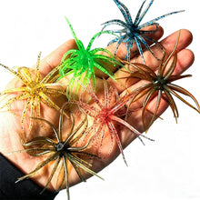 Load image into Gallery viewer, 1.7g/3.5g/9g Floating Sea Urchin Soft Bait Biomimetic Soft Insect TPE Lure Lure Fake Bait Sea Fishing Black Pit Wild Fishing Water Gall Ball Bait

