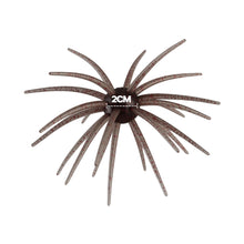 Load image into Gallery viewer, 1.7g/3.5g/9g Floating Sea Urchin Soft Bait Biomimetic Soft Insect TPE Lure Lure Fake Bait Sea Fishing Black Pit Wild Fishing Water Gall Ball Bait
