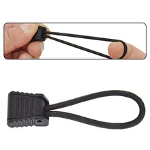 Load image into Gallery viewer, 2Pcs Scuba Diving Hose Retainer Rope Clip Holder Elastic Fixing Diving Hook Rope Shock Cord Tie Down Strap Diver BCD Replacement Accessory
