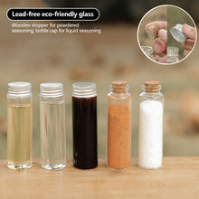 Load image into Gallery viewer, Portable Camping Spice Bottle Storage Bag Set Camping Picnic Seasoning Bottle Bag Pouch Condiment Jar Seasoning Bottle Holder
