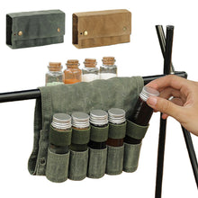 Load image into Gallery viewer, Portable Camping Spice Bottle Storage Bag Set Camping Picnic Seasoning Bottle Bag Pouch Condiment Jar Seasoning Bottle Holder

