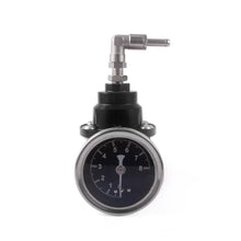 Load image into Gallery viewer, Adjustable Car Fuel Pressure Regulator with Gauge Kit Vehicle Refitting Fuel Supercharger Aluminum Universal Fuel Modification Accessories
