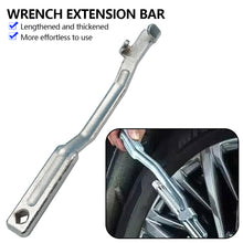 Load image into Gallery viewer, Car Repair Extended Wrench Torque Extender Tool Bar Silver Universal Extension Tool Opening Extension Accessory Auxiliary Tool
