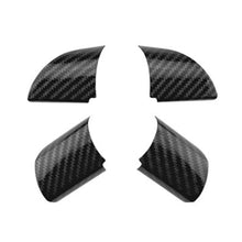 Load image into Gallery viewer, 4Pcs/Set Car Interior Steering Wheel Panel Cover Trim Sticker Carbon Fibre for Ford Focus 2 MK2 2005 - 2011 Accessories Car-Styling Stickers
