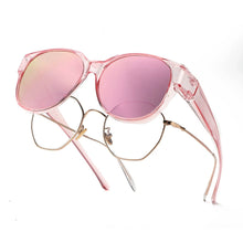 Load image into Gallery viewer, Fit Over Glasses Polarized Round Wrap Around Sun-Protective Sunglasses UV400 Protection Driving Outdoor Eyewear For Men Women

